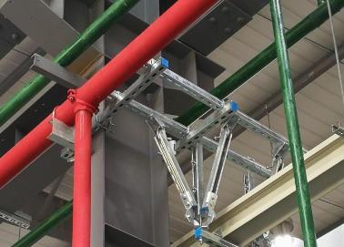 湘西该抗震支架的整体式支吊架结构协调性好